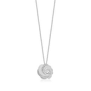 0.74 TW Diamond Pendant