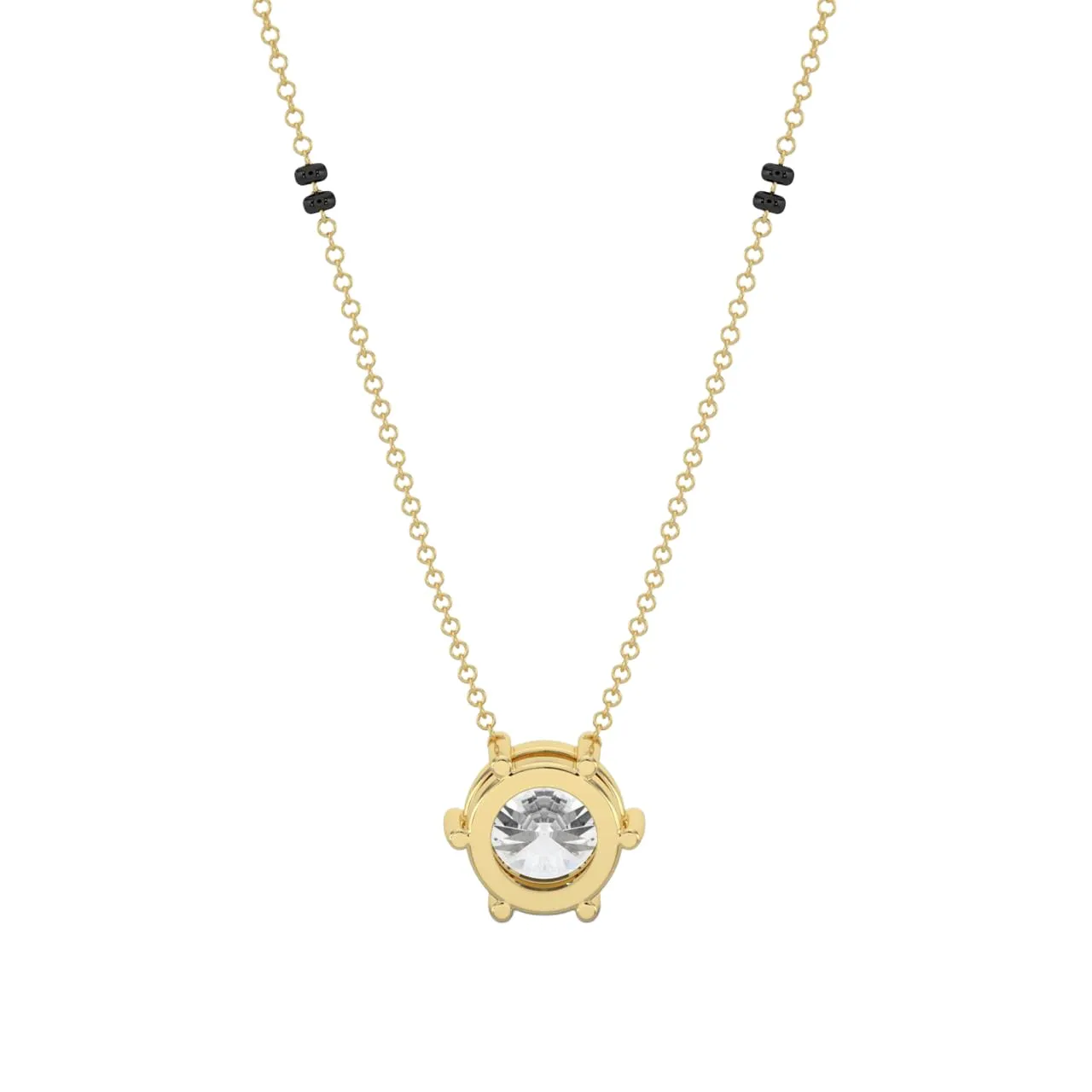 1.00 TW Diamond Mangalsutra