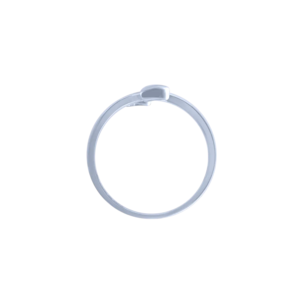 14k (585) White Gold And Diamond Ring For Women