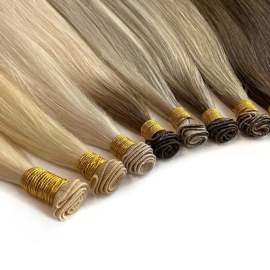 16" Hand tied Wefts (2 bundles 24g)