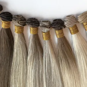 16" Hand tied Wefts (2 bundles 24g)