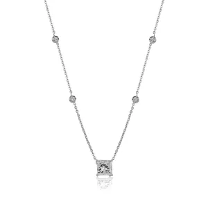 1.83 TW 1.66 CTS Diamond Pendant