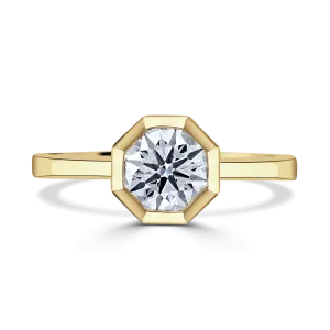 18ct Yellow Gold 3ct Lab Grown Diamond Ring