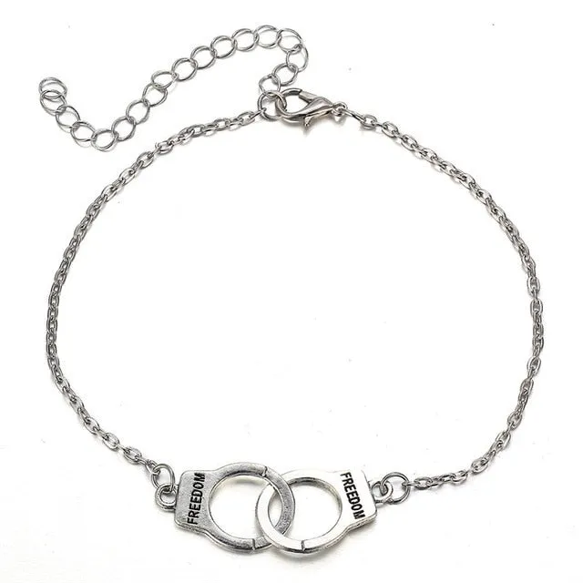 2018 Fashion Crystal Anklets For Women Gold Silver Color Boho Anklet Bracelet on the Leg Foot Bracelets Bohemian Jewelry New