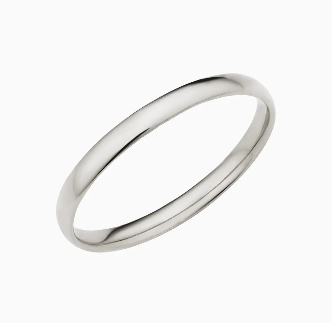 2MM Plain Band in 18K Gold