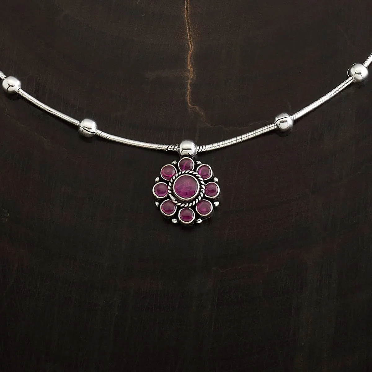 92.5 Silver Necklace 158296