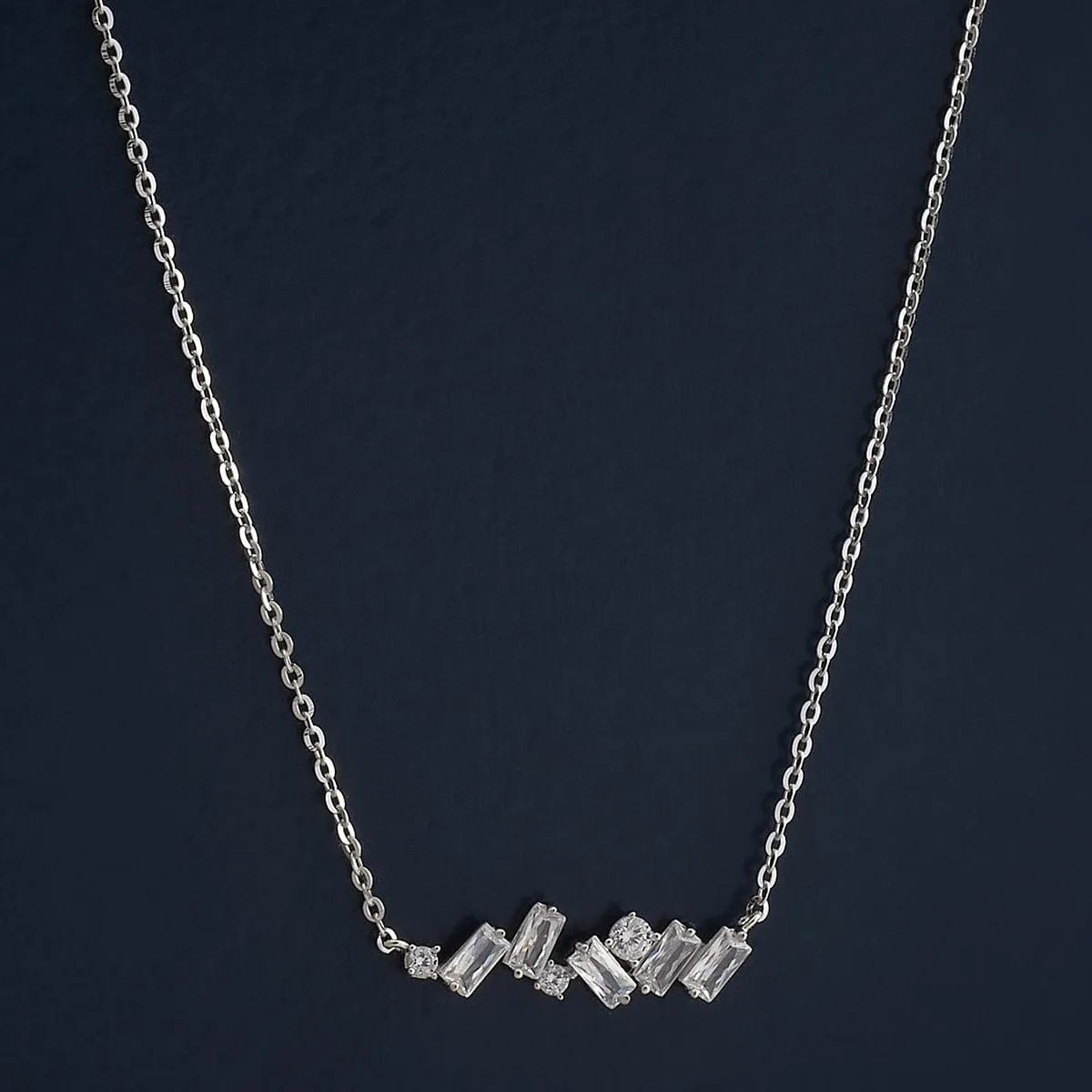 92.5 Silver Necklace 183004
