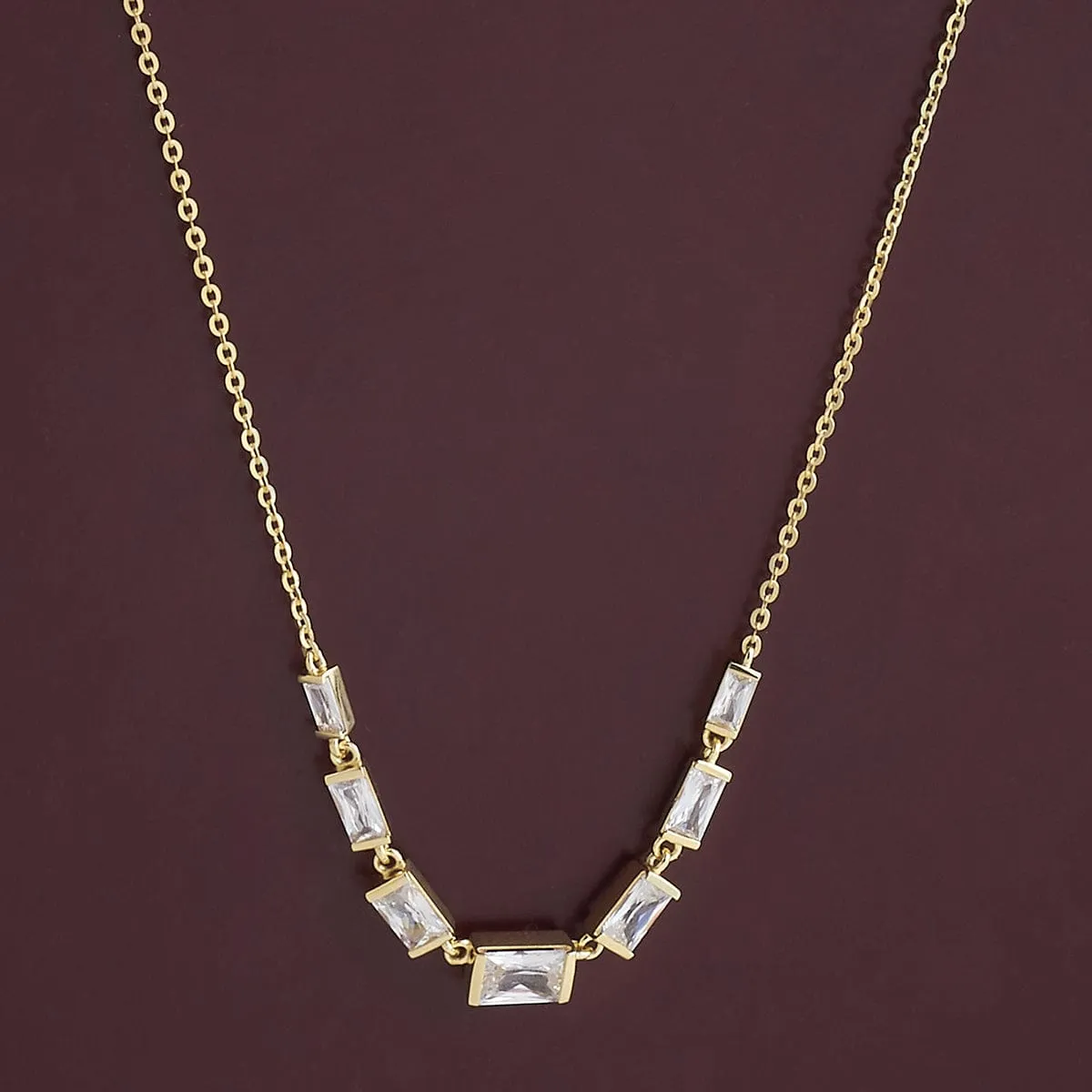 92.5 Silver Necklace 183007
