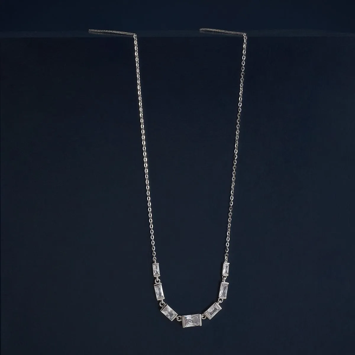 92.5 Silver Necklace 183007