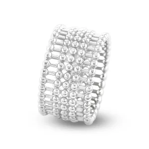 925 Silver Plated Silver Ring