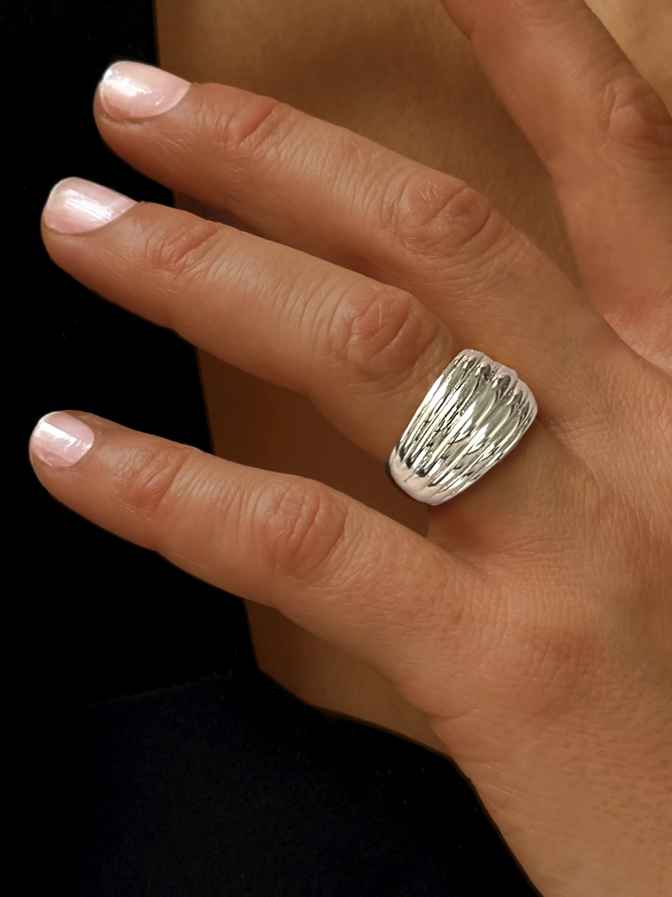 925 Silver Plated Silver Ring