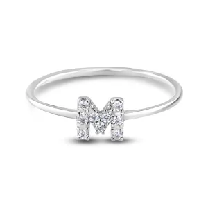 9k White Gold Ring Set with HSI Diamonds