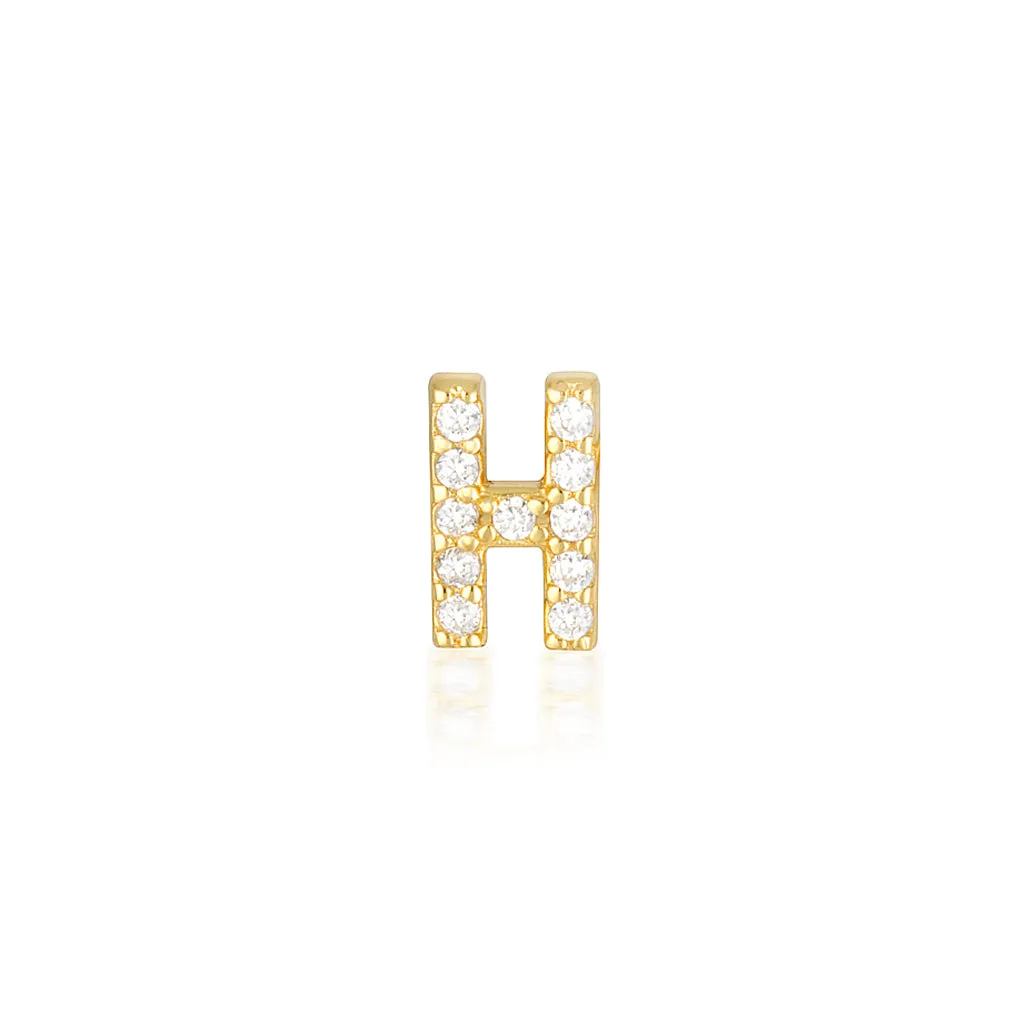 A-Z Earring Gold