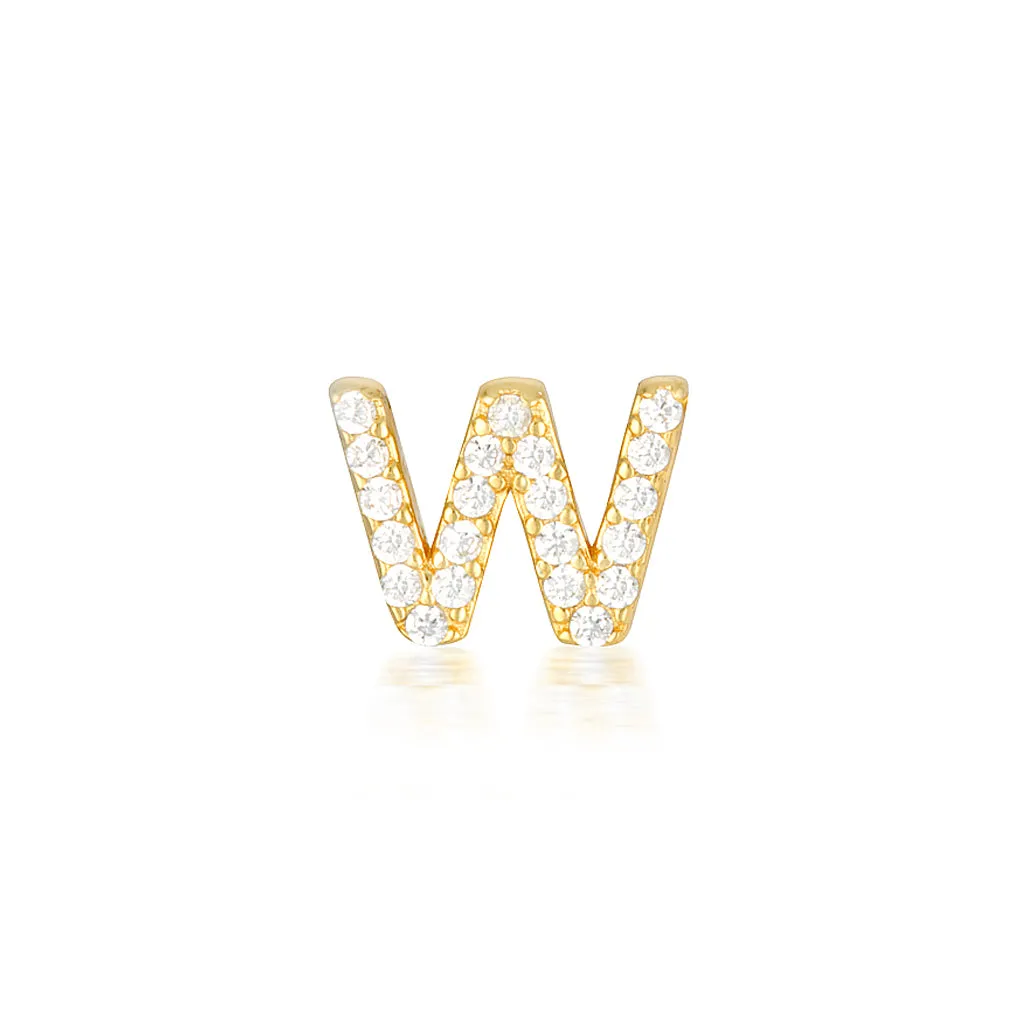 A-Z Earring Gold