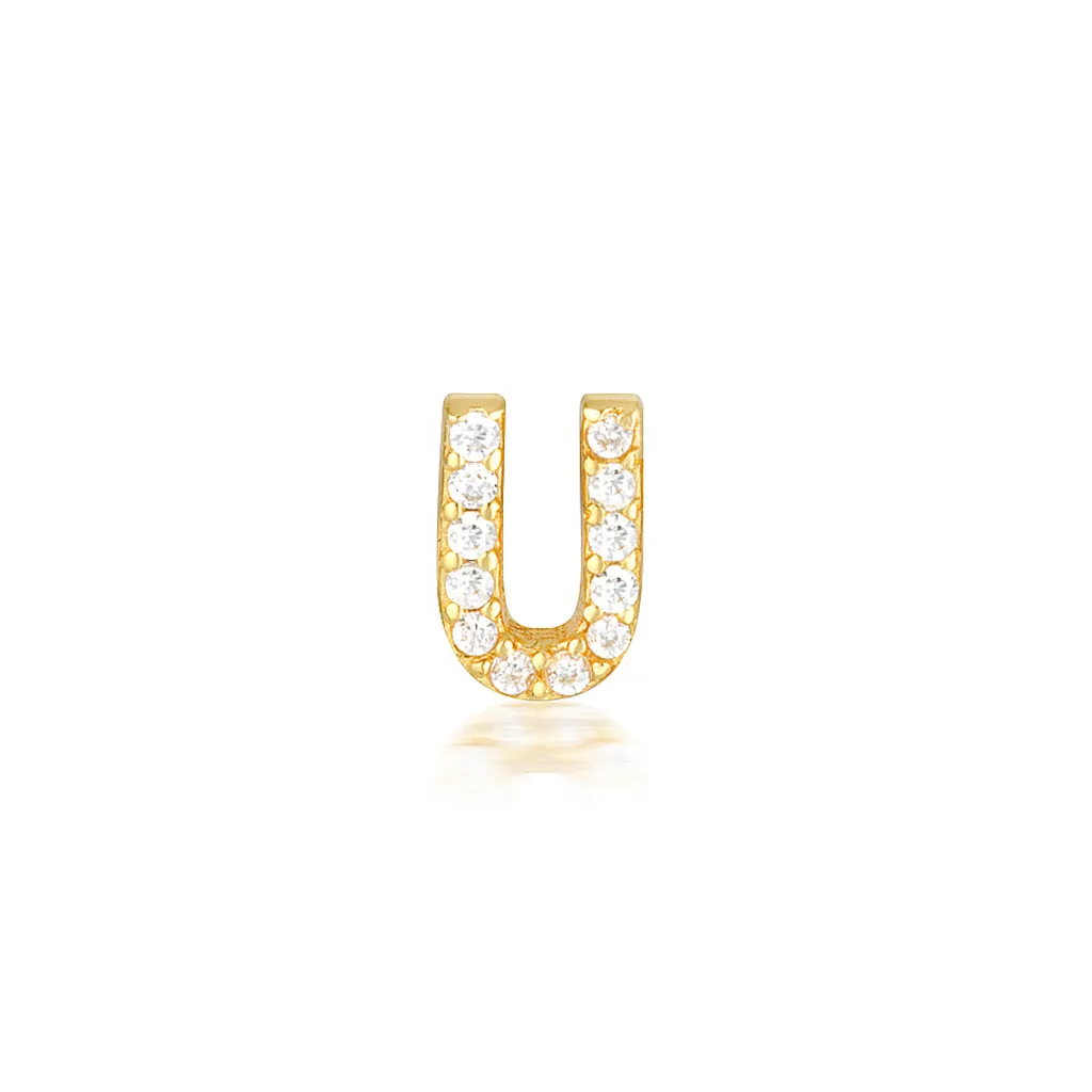 A-Z Earring Gold