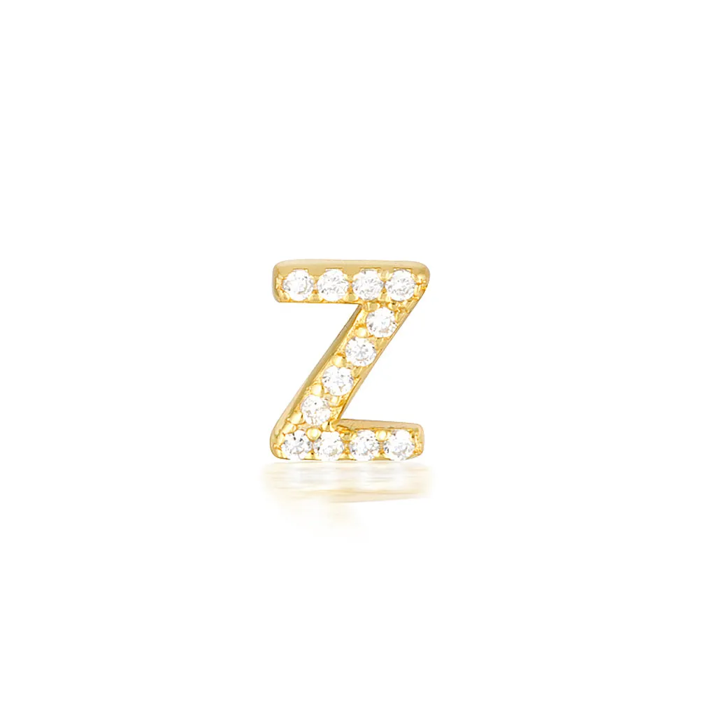 A-Z Earring Gold