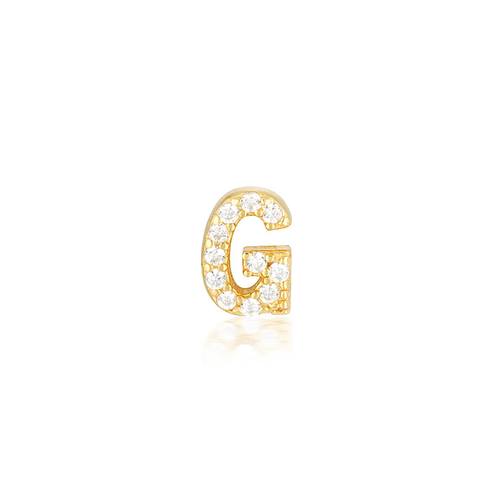 A-Z Earring Gold