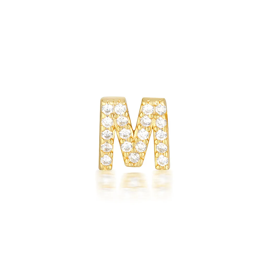 A-Z Earring Gold