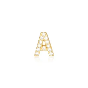 A-Z Earring Gold