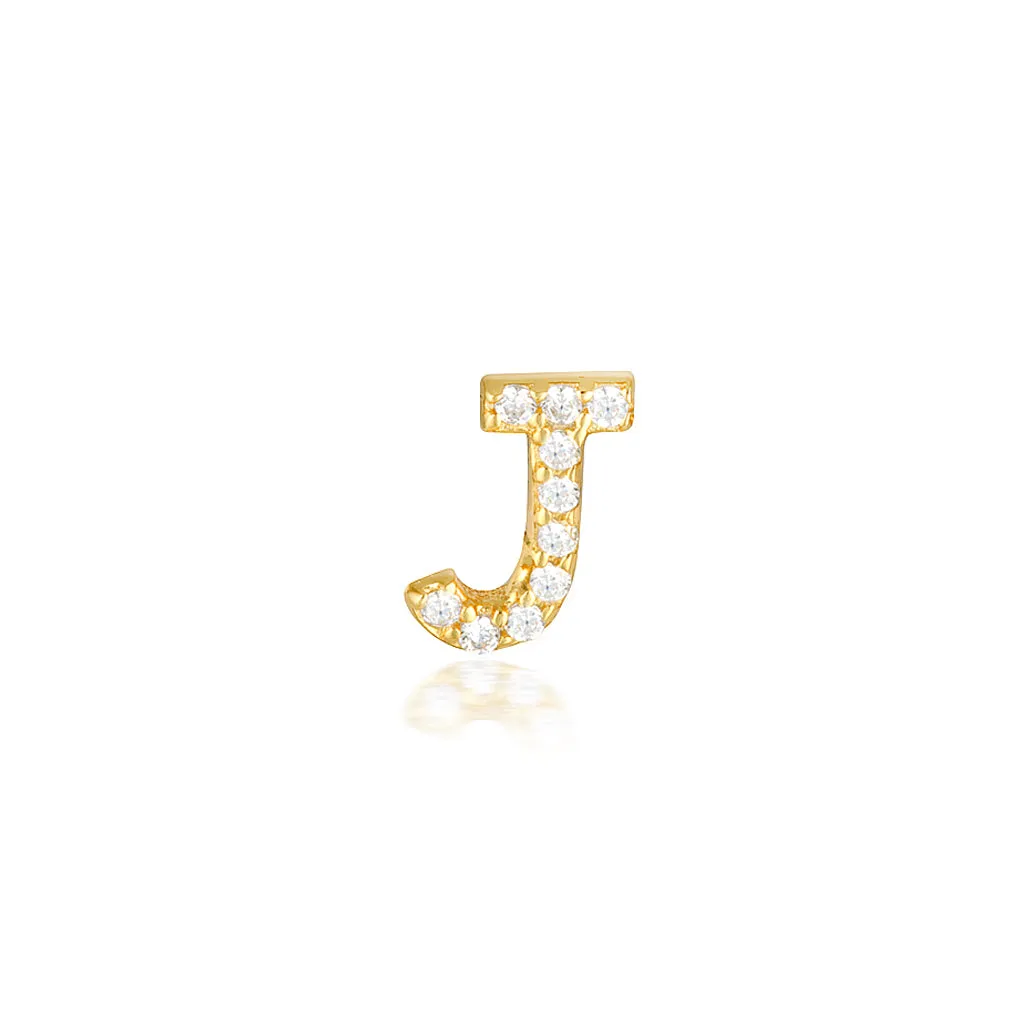 A-Z Earring Gold