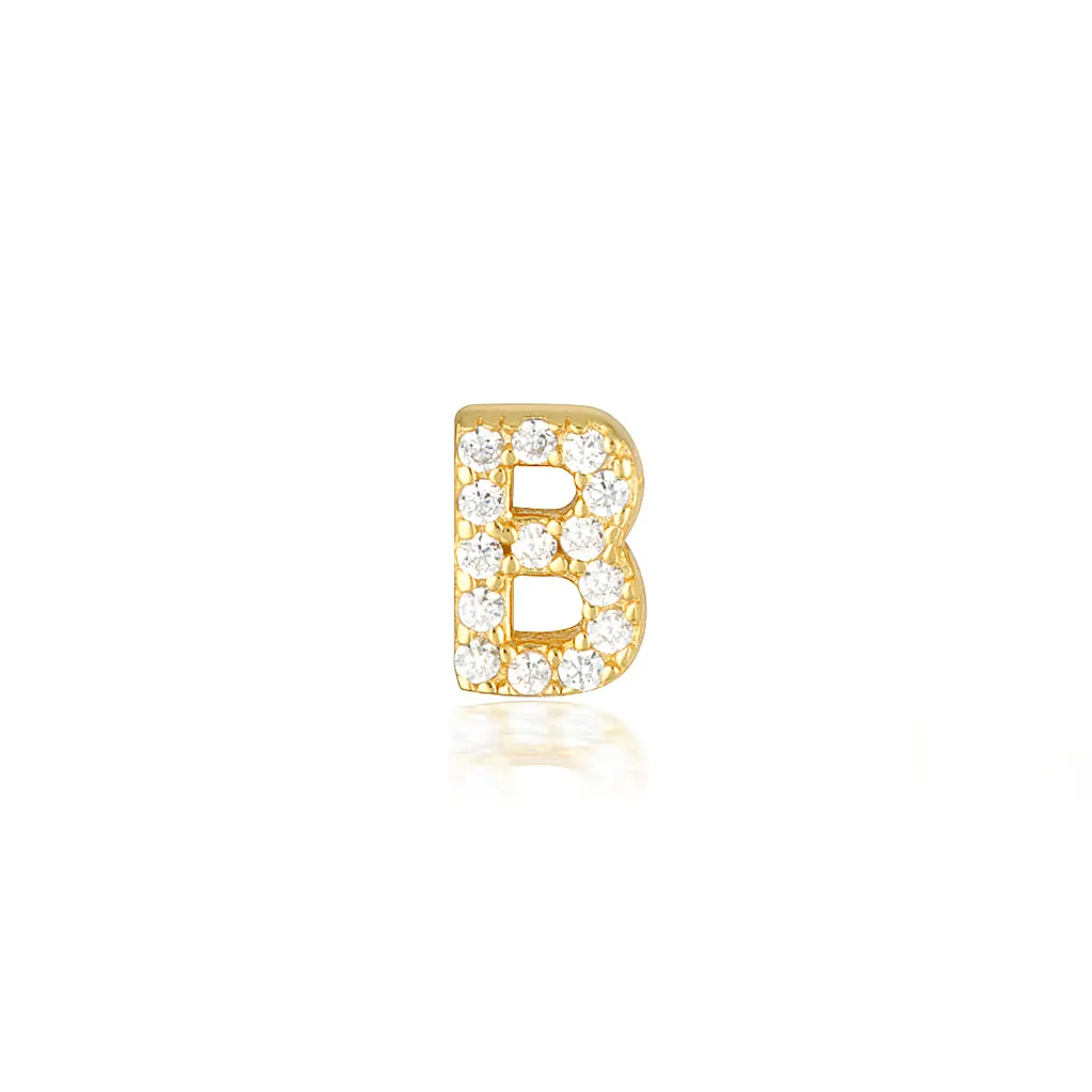 A-Z Earring Gold