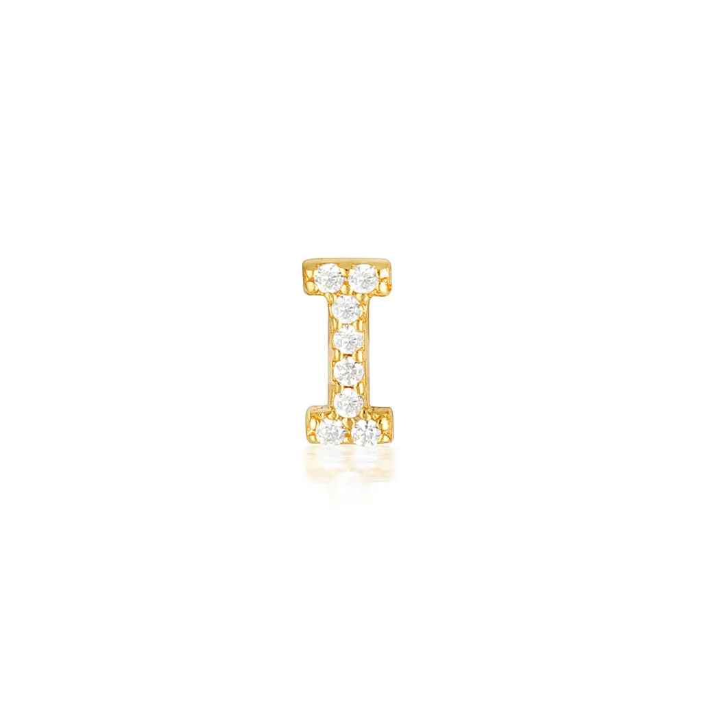 A-Z Earring Gold
