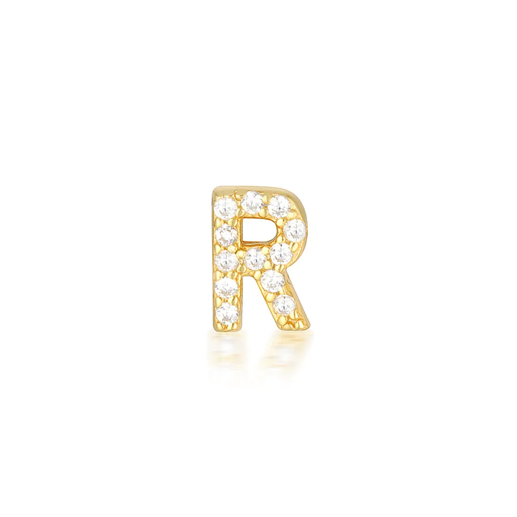 A-Z Earring Gold