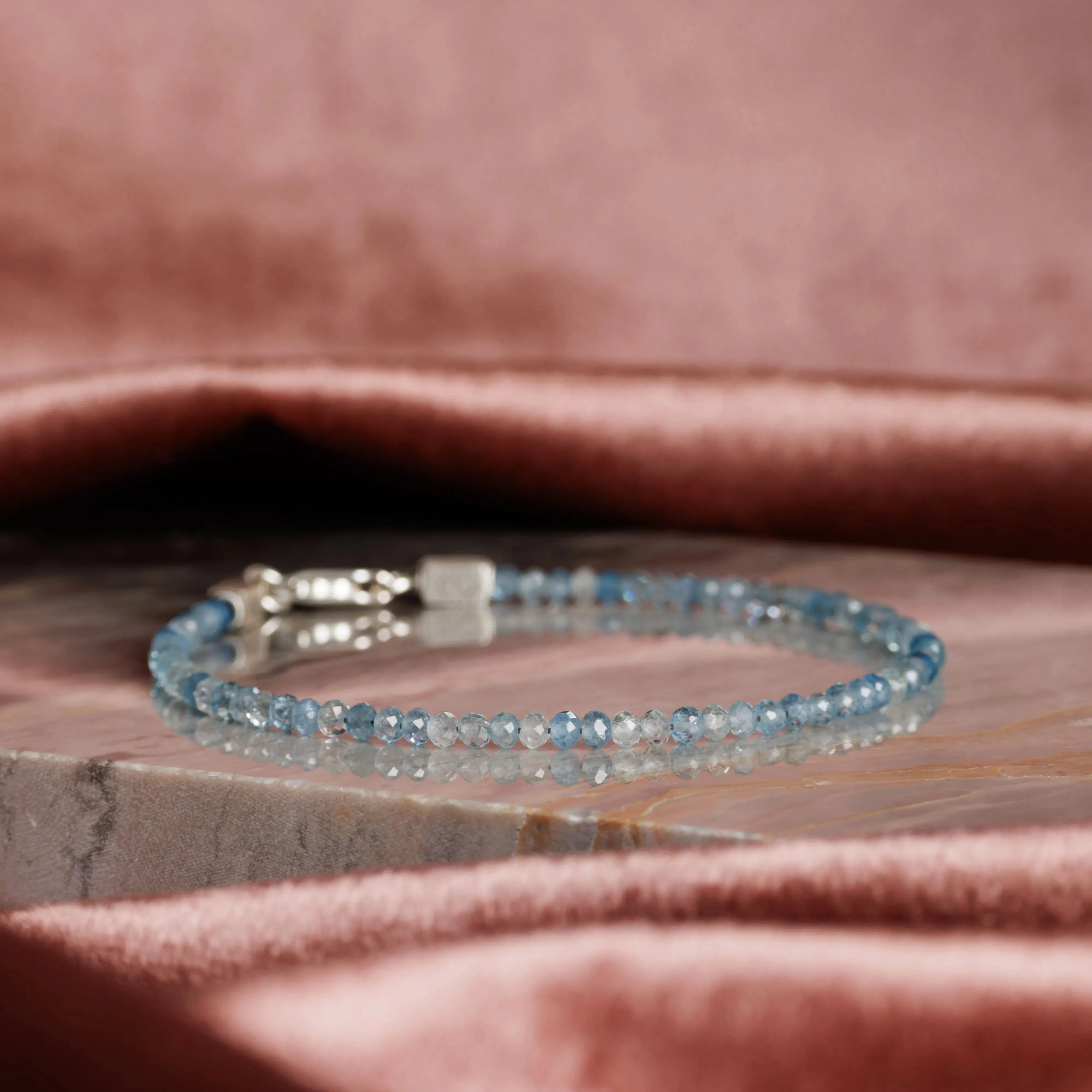 Aquamarine Bracelet XX (3mm)