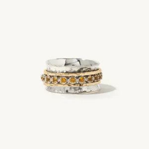 Aria Birthstone Spinner Ring  - November