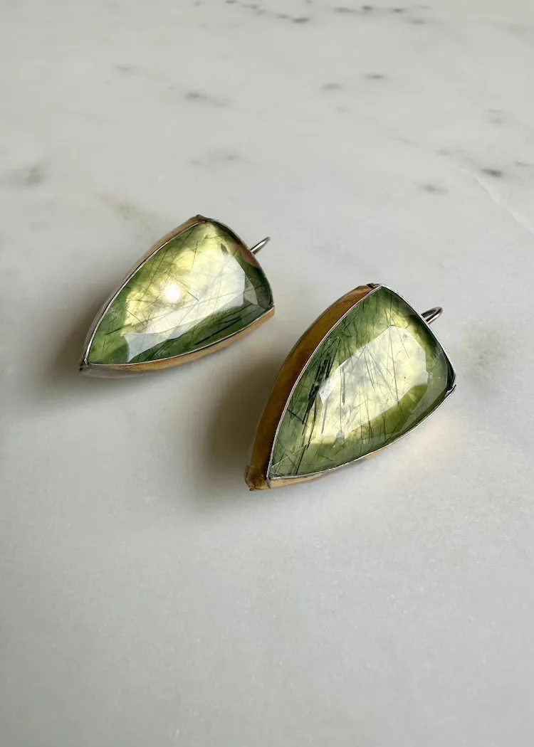 Austin Titus | Prehnite Earring