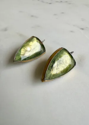 Austin Titus | Prehnite Earring
