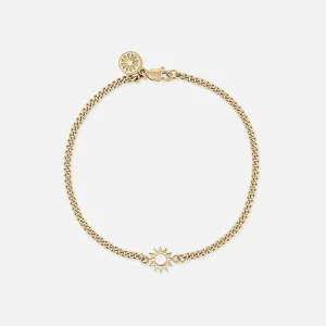 Baby Spur Chain Bracelet, Gold