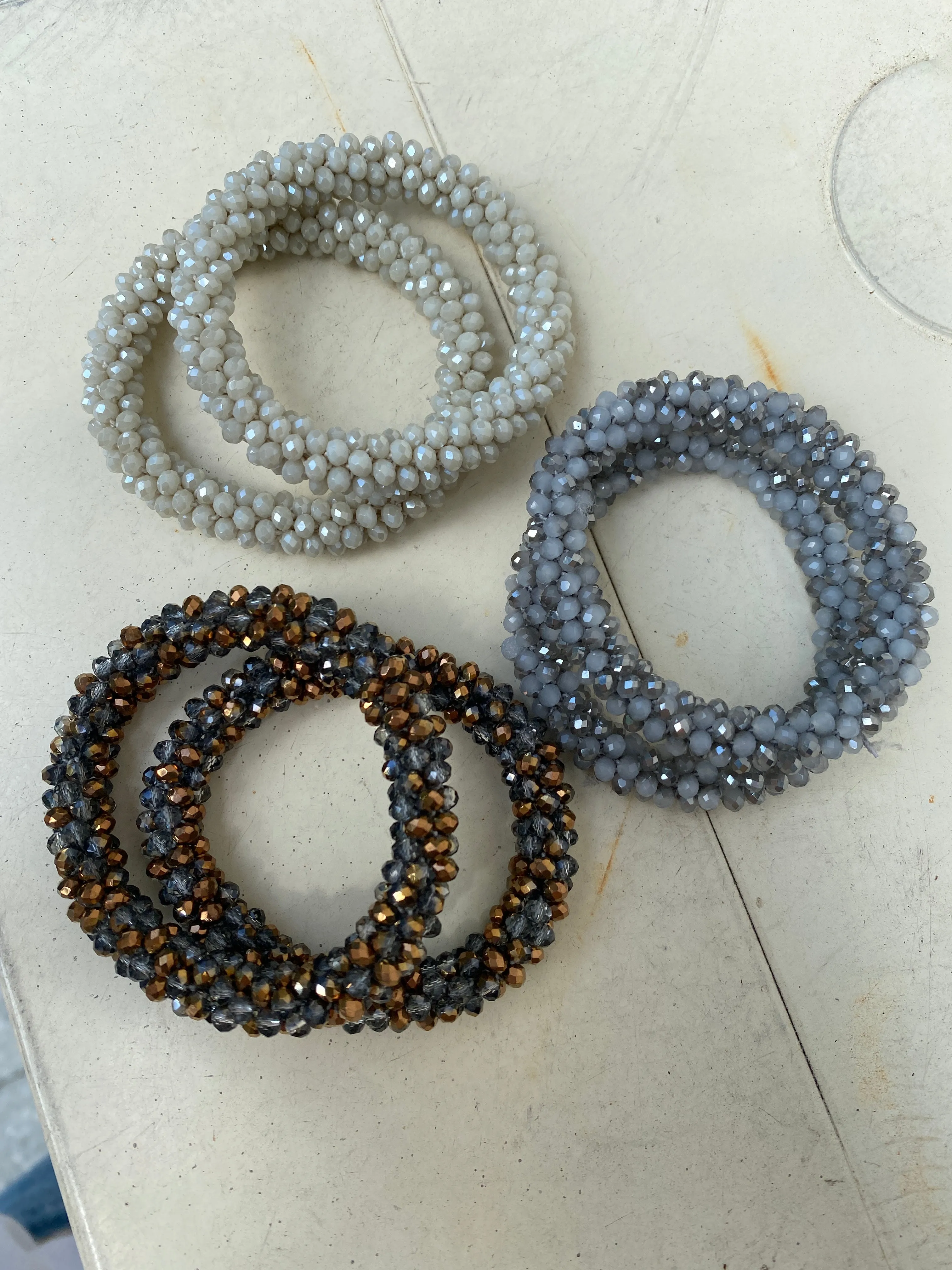 Beaded Ponytail Holder