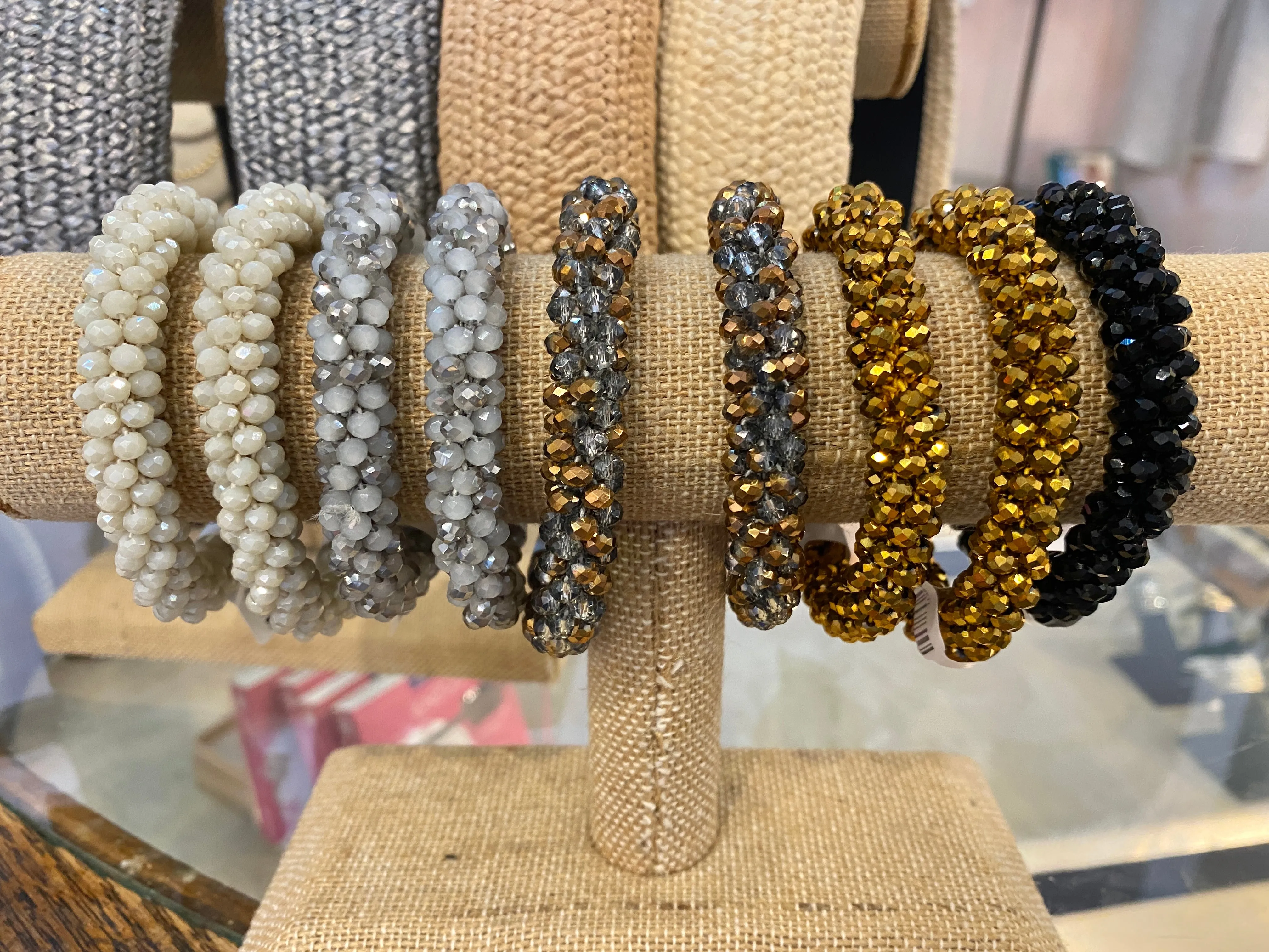 Beaded Ponytail Holder