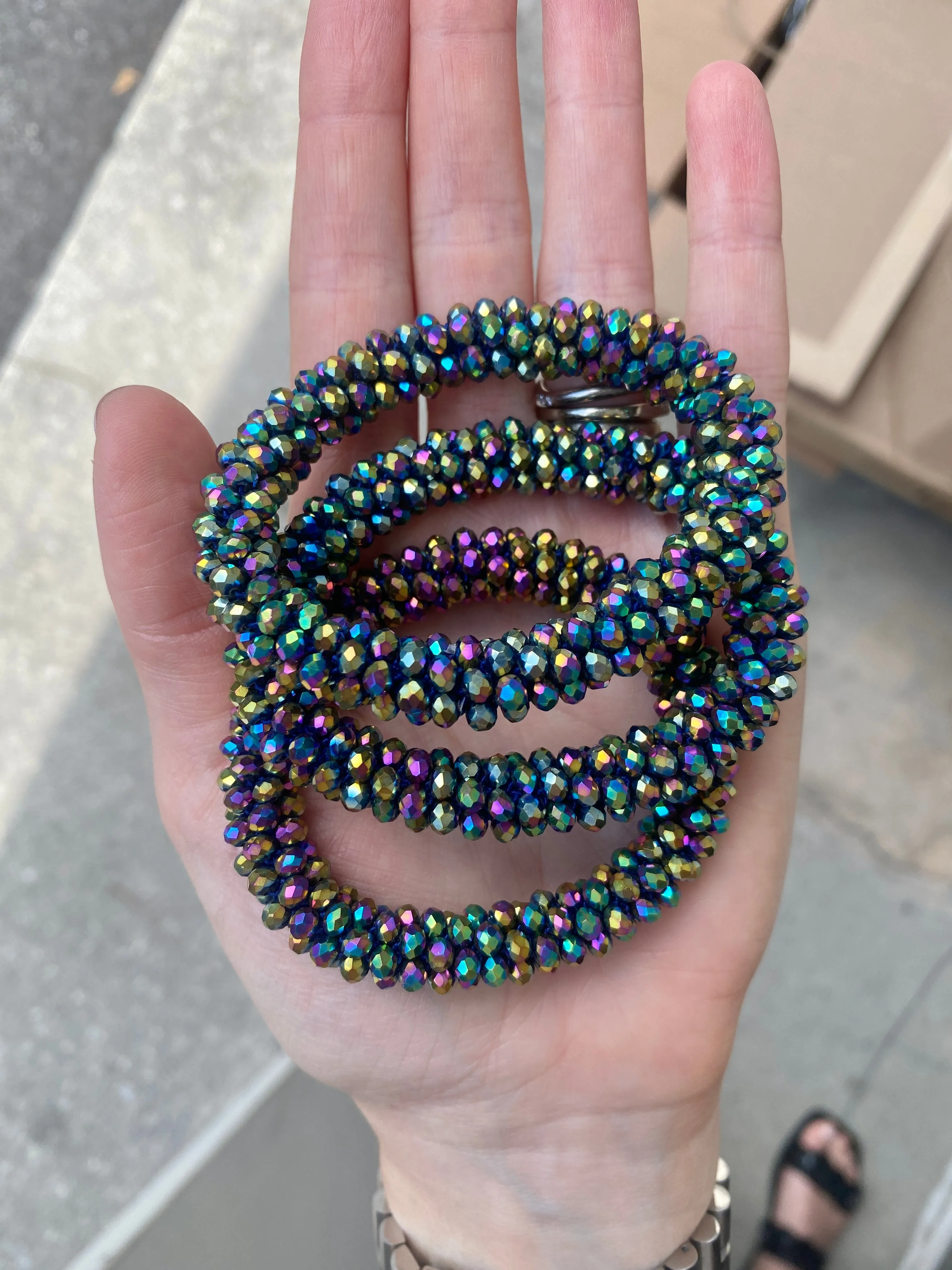Beaded Ponytail Holder