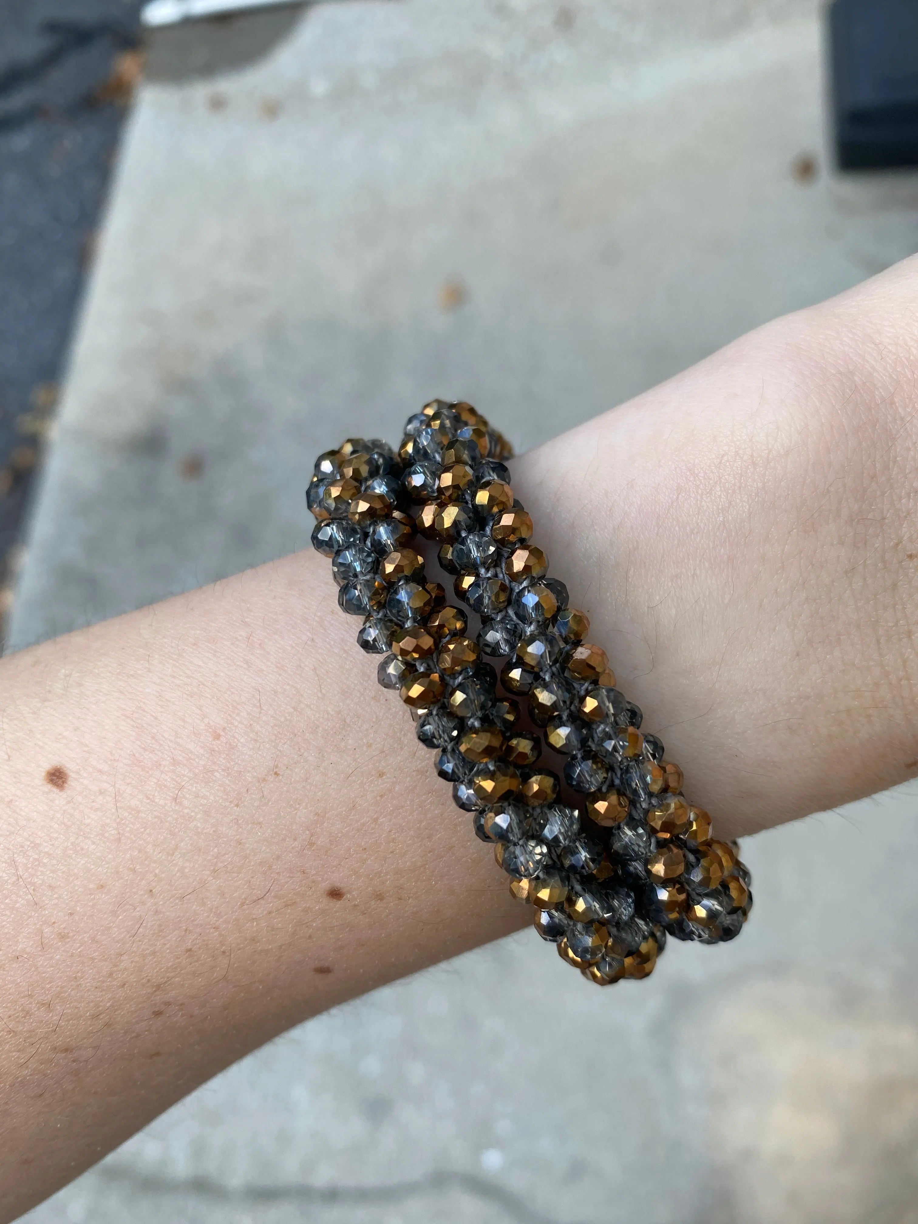 Beaded Ponytail Holder