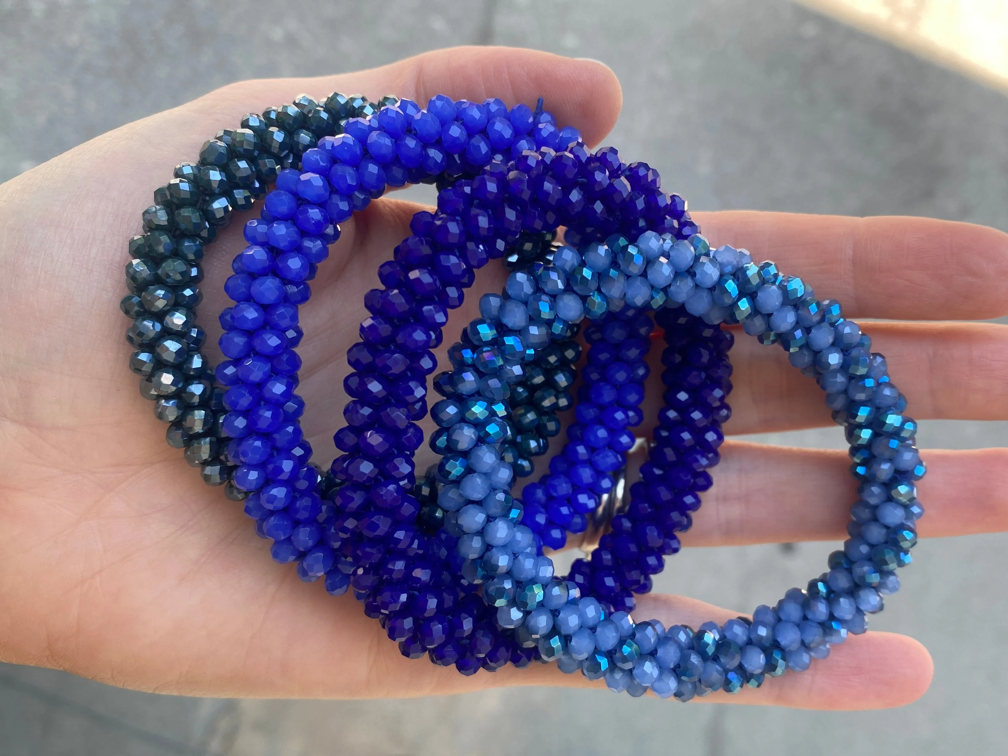 Beaded Ponytail Holder