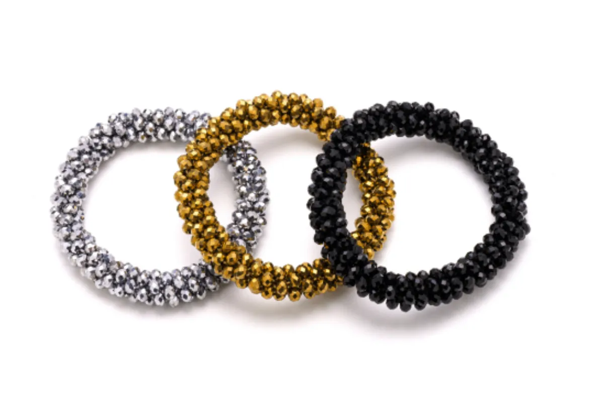 Beaded Ponytail Holder