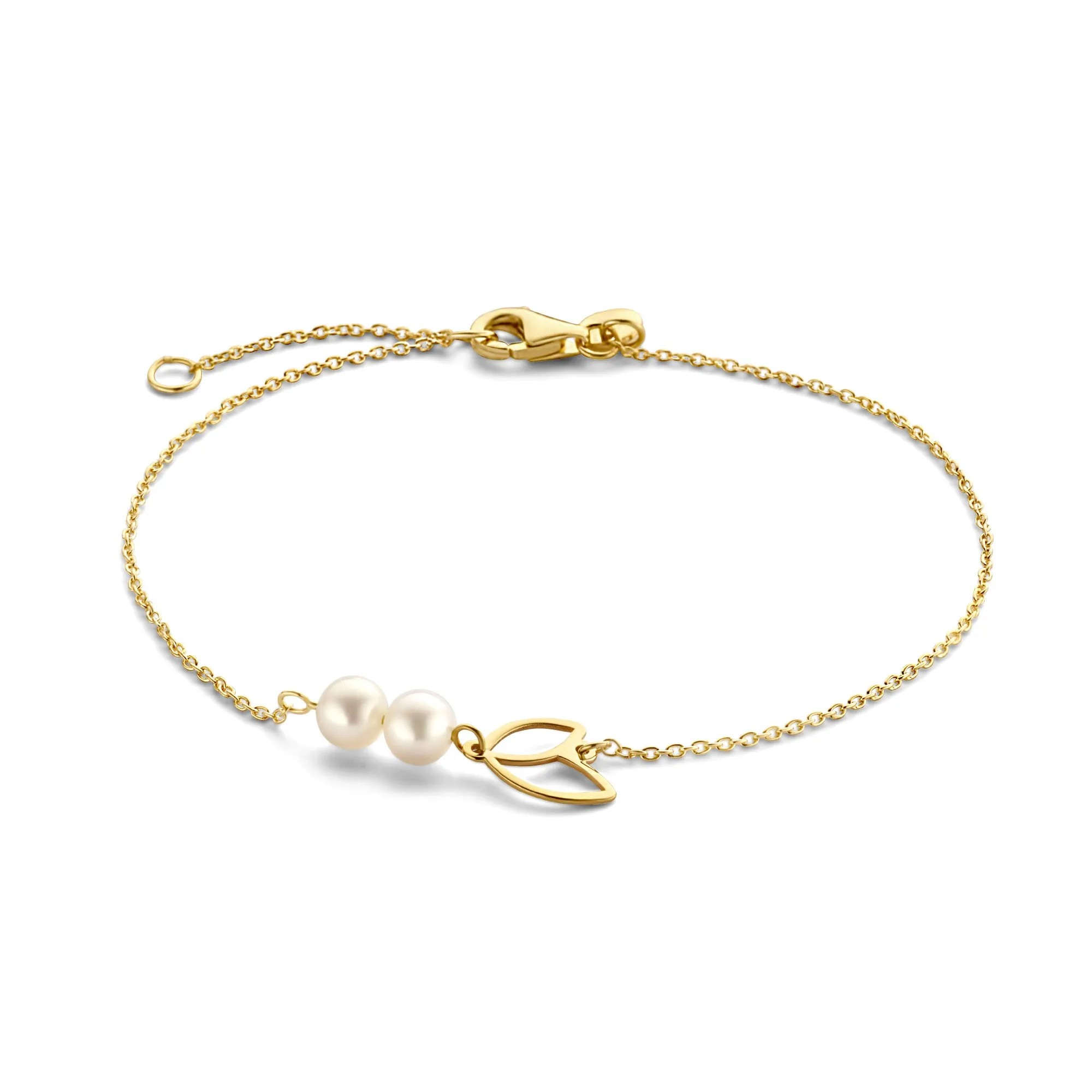 Belleville No??mi 14 karat gold bracelet with freshwater pearls
