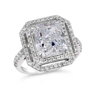 Bijou d'Amour 5 Carat Ring in White Diamond