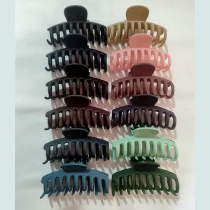 BJNY Hair Claw Clips (Assorted Color)