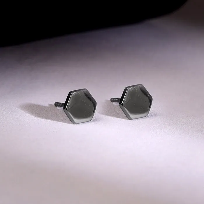 Black Rhodium Aamon Stud For Him
