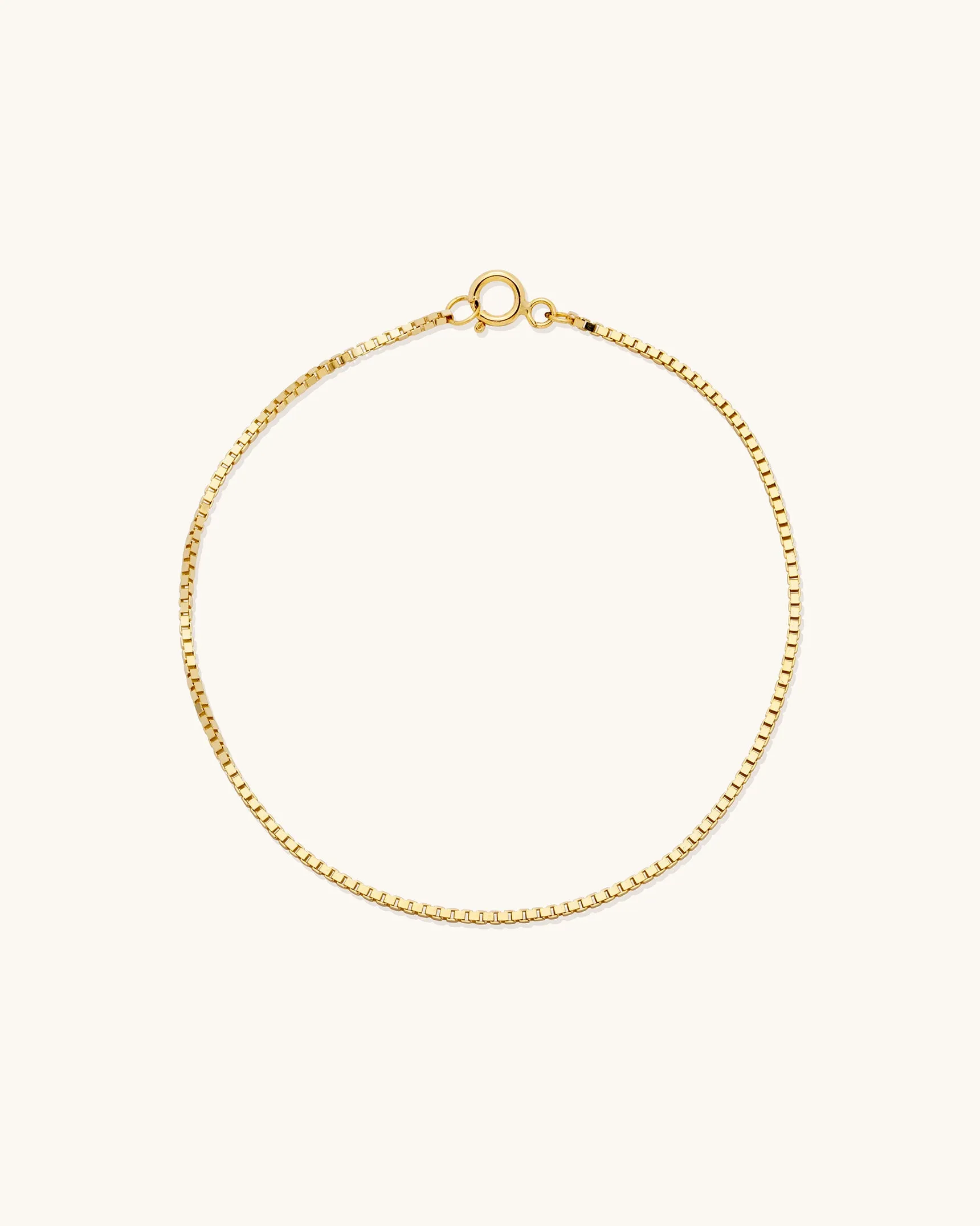 Bold Box Chain Bracelet
