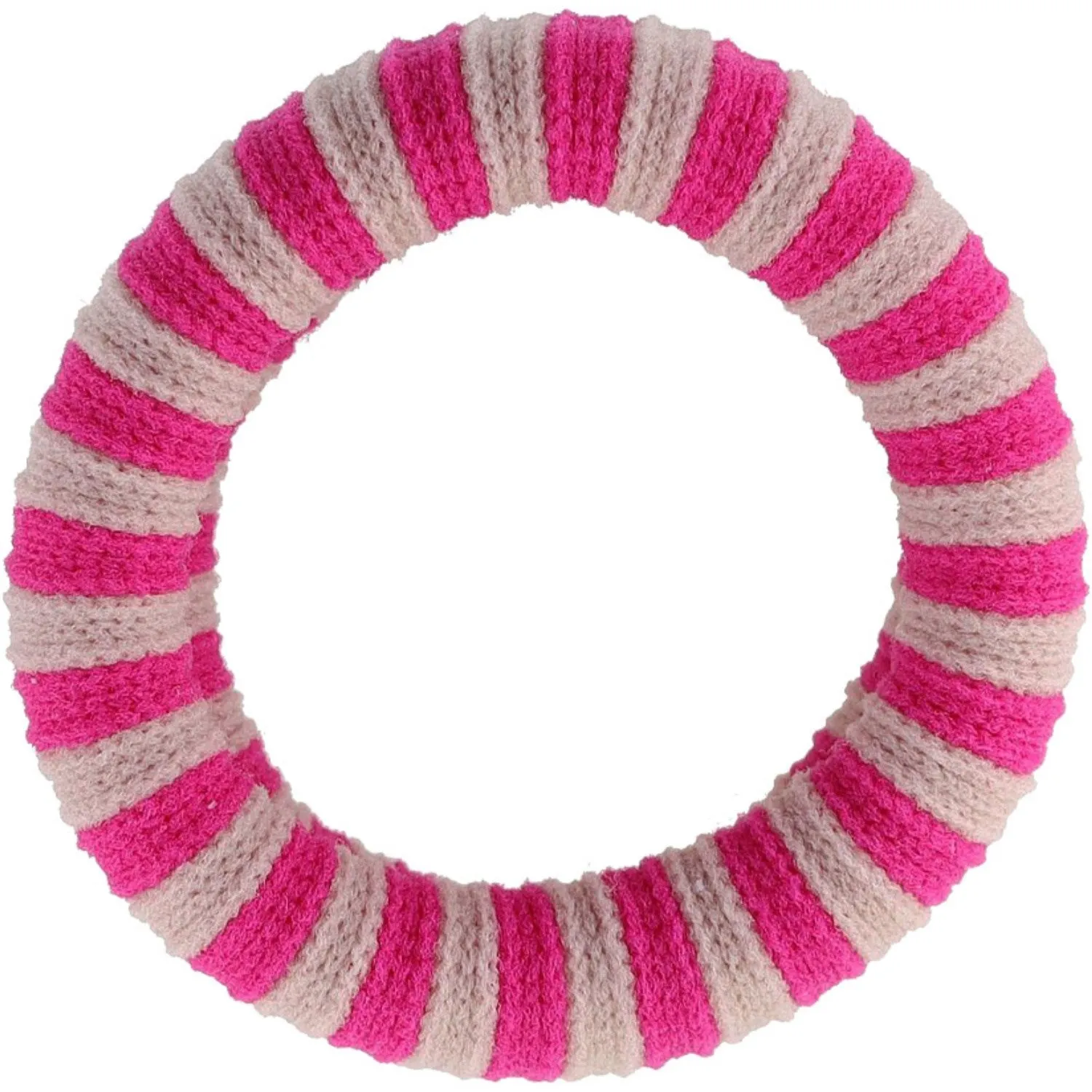 Bow's by St?r Ea Hair Elastic - Pink/Pink Striped 6-pack