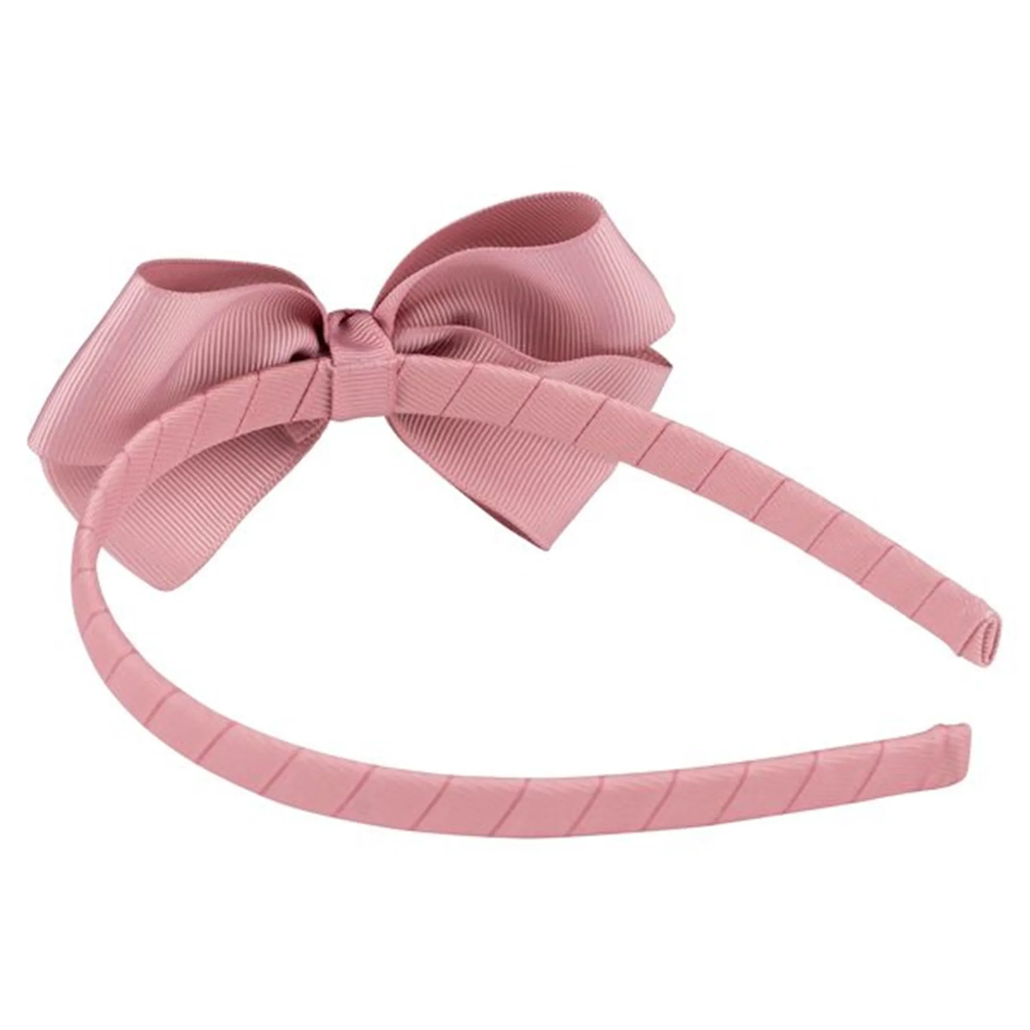 Bow's by Str Hairband 11 cm (antique rose)