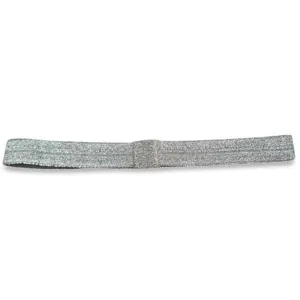Bow's by St?r Hairband Silver (elastic)