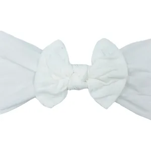 Bow's by Str Hairband w. Bow Astrid White