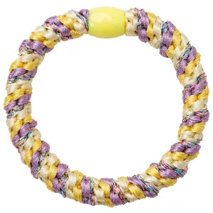 Bow's by Str Hairties Multi Purple Yellow Glitter
