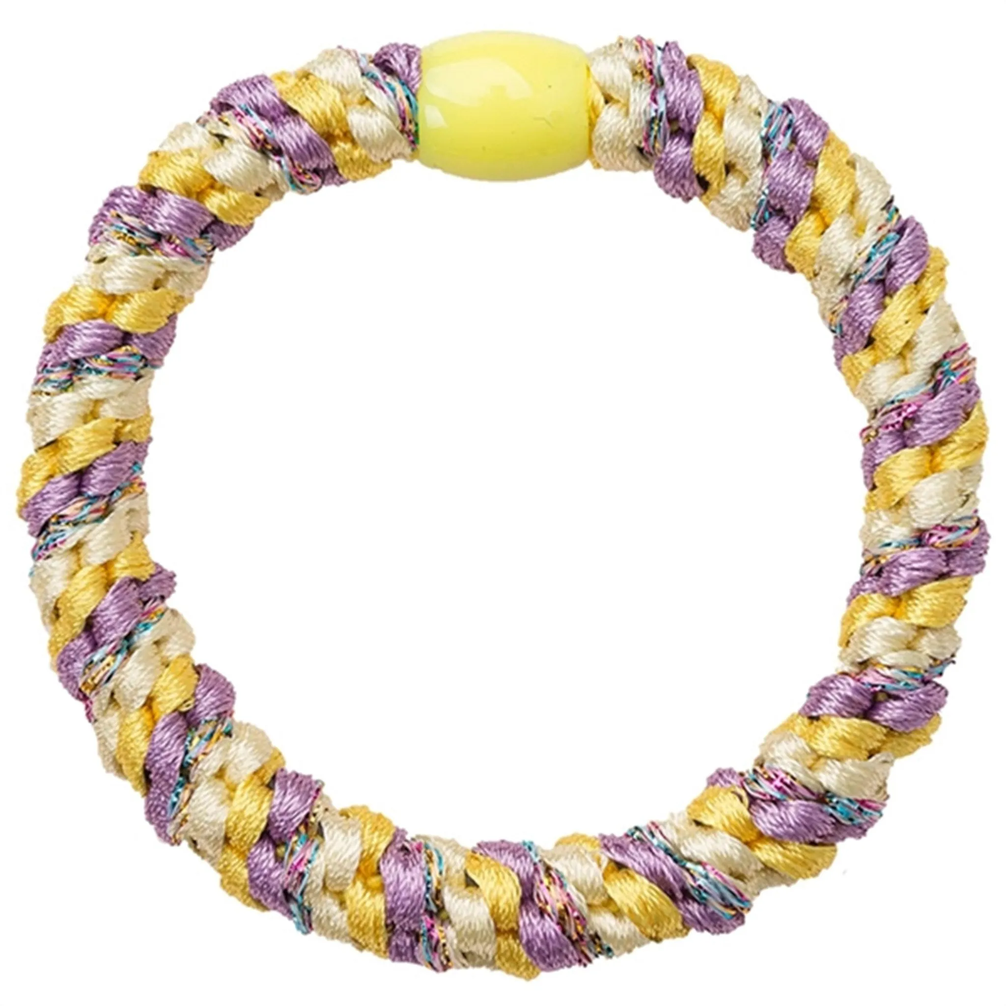 Bow's by Str Hairties Multi Purple Yellow Glitter