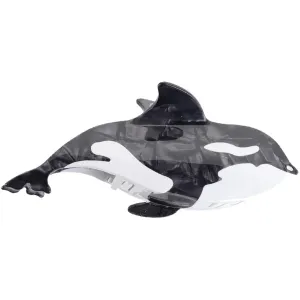 Bow's by St?r Killer Whale Hair Clip - Black/White